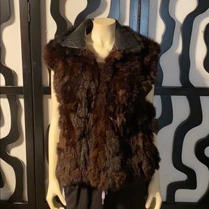 Andrew Marc Possum Fur Vest